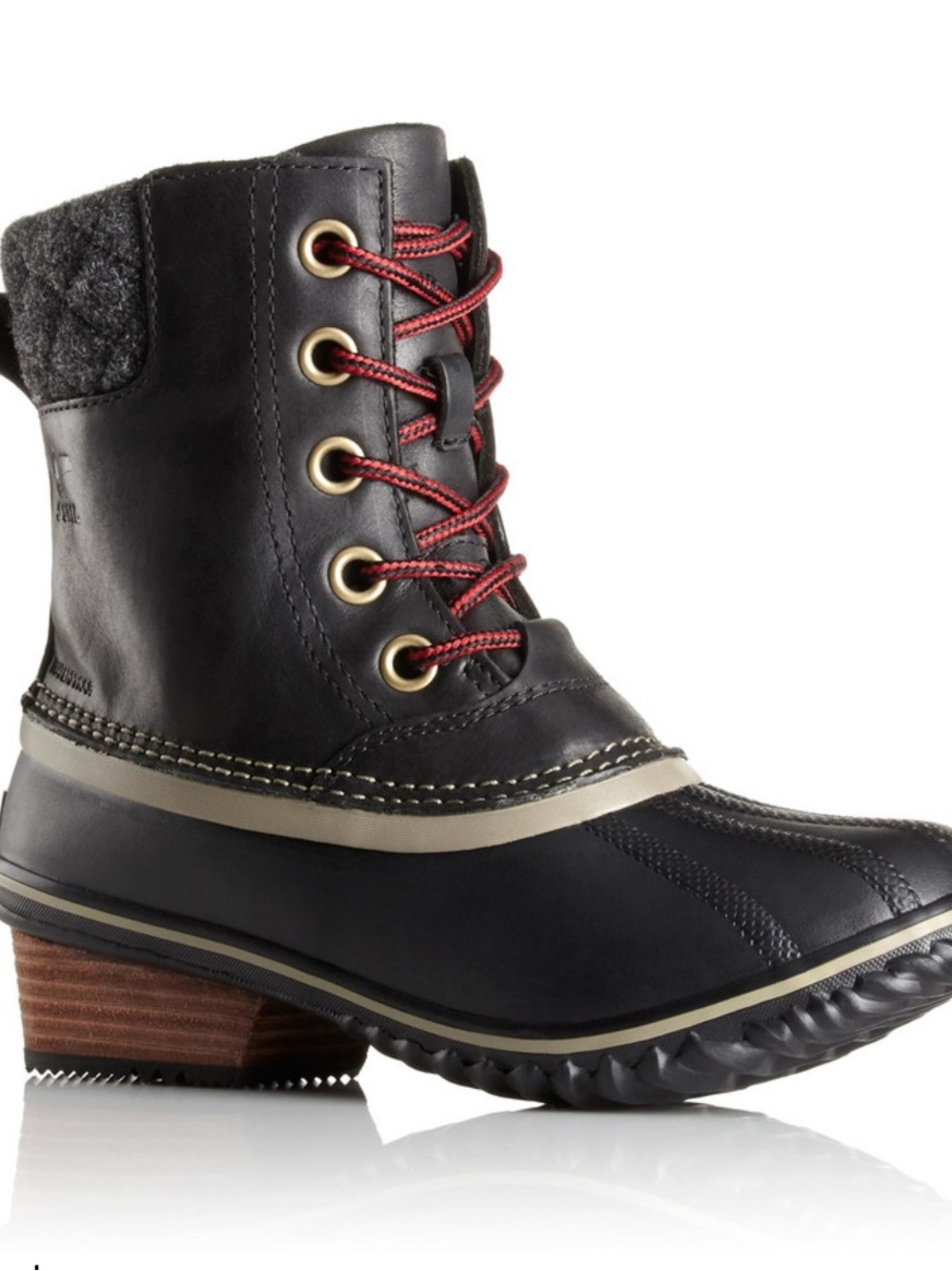 Sorel Women’s Slimpack II Lace Winter Waterproof Boot Size 7.5 Duck Style